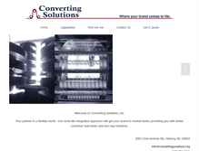 Tablet Screenshot of convertingsolutions.org